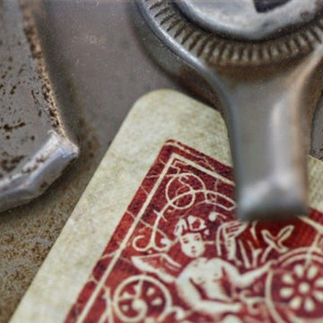 Marked Vintage 1800 Playing Cards