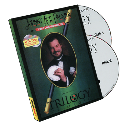 Trilogy (2 DVD Set) by Johnny Ace Palmer - DVD - Got Magic?