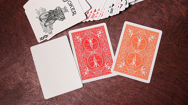 Bicycle Orange Playing Cards  by US Playing Card Co - Got Magic?