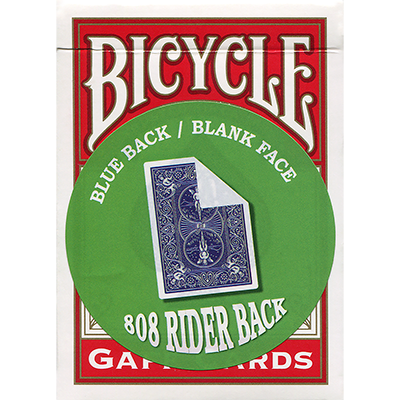 Blank Face Bicycle Cards (Blue) - Got Magic?