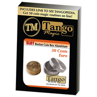 Slot Boston Box 50 cent Euro Aluminum by Tango - Trick (A0016) - Got Magic?