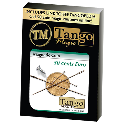 Magnetic Coin 50 cent Euro by Tango - Trick (E0018) - Got Magic?