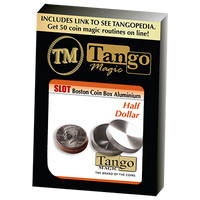 Slot Boston Box Half Dollar Aluminum by Tango - Trick (A0019) - Got Magic?
