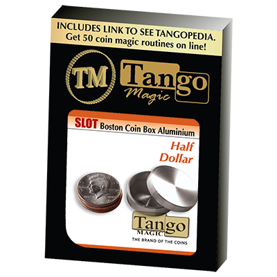 Slot Boston Box Half Dollar Aluminum by Tango - Trick (A0019) - Got Magic?