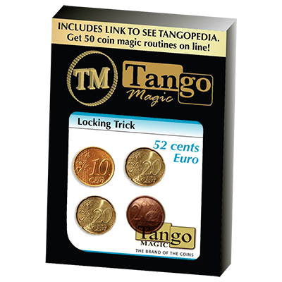 Locking Trick 52 cents Euro by Tango - Trick (E0059) - Got Magic?