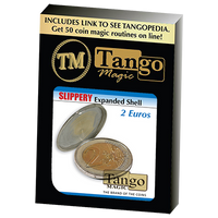 Slippery Expanded Shell (2 Euro Coin) by Tango -Trick (E0069) - Got Magic?