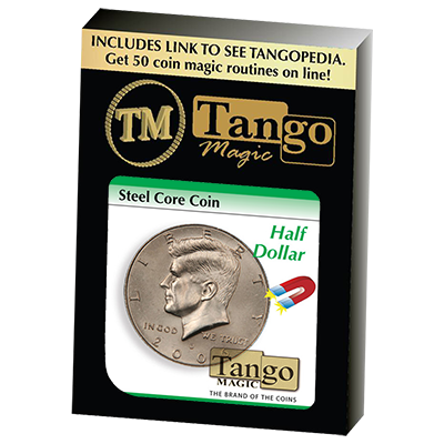 Steel Core Coin US Half Dollar by Tango -Trick (D0029) - Got Magic?