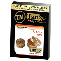 Boston Coin Box Brass (50 cents Euro) by Tango - Trick (B0006) - Got Magic?
