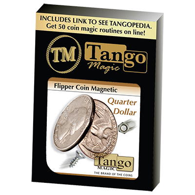 Flipper Coin Magnetic Quarter Dollar (D0043)by Tango - Trick - Got Magic?