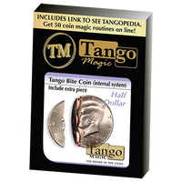 Biting Coin (Half Dollar - Internal w/extra piece) (D0044) from Tango - Got Magic?