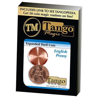 Expanded Shell English Penny (D0011) by Tango - Trick - Got Magic?