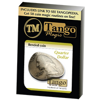 Bended Coin (Quarter Dollar)(D0097) by Tango - Trick - Got Magic?