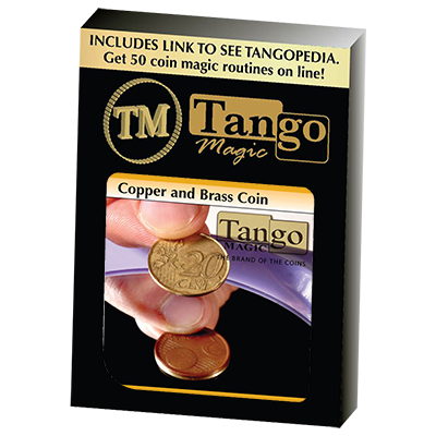 Copper and Brass (5c and 20c Euro) by Tango - Trick (E0055) - Got Magic?
