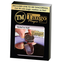 Nickel to Half Dollar by Tango - Trick (D0071) - Got Magic?