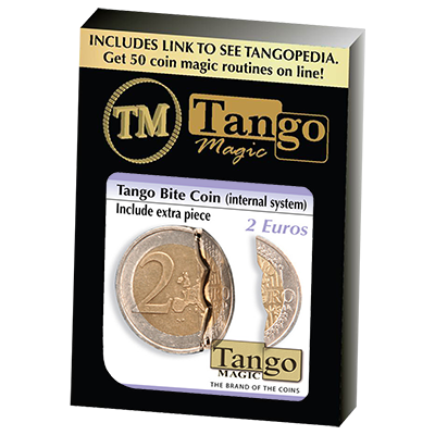 Biting coin (2 Euro -internal w/extra piece)(E0044) from Tango - Got Magic?