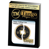 Folding Chinese Coin Internal System by Tango - Trick (CH003) - Got Magic?