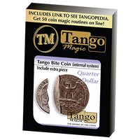 Bite Coin - US Quarter (Internal With Extra Piece) (D0045)by Tango - Trick - Got Magic?