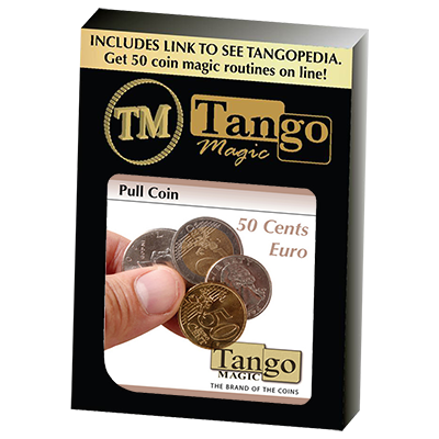 Pull Coin (50 Cent Euro)(E0046) by Tango Magic -Trick - Got Magic?