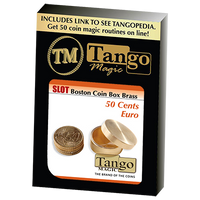 Slot Boston Box Brass 50 cent Euro by Tango -Trick (B0020) - Got Magic?