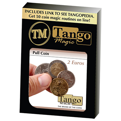 Pull Coin (2 Euro) by Tango Magic -Trick (E0047) - Got Magic?