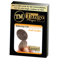 Balancing Coin (Half Dollar) by Tango Magic - Trick (D0067) - Got Magic?
