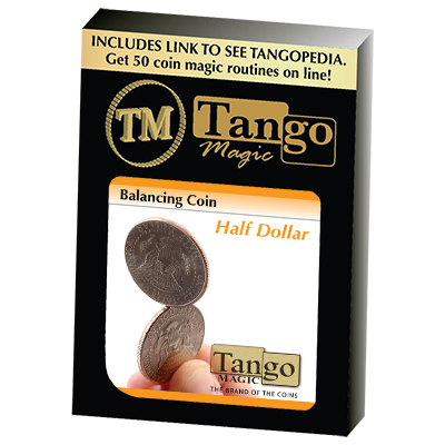 Balancing Coin (Half Dollar) by Tango Magic - Trick (D0067) - Got Magic?
