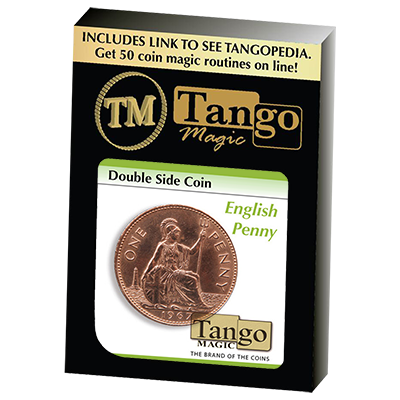 Double Side Coin English Penny (D0037) by Tango-Trick - Got Magic?
