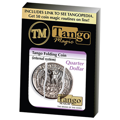 Folding Quarter Internal System (D0023) by Tango - Trick (D0023) - Got Magic?