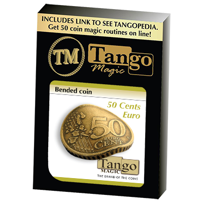 Bended Coin (50 cents Euro)(E0075) by Tango - Trick (E0075) - Got Magic?