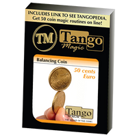 Balancing Coin (50 cents Euro) by Tango - Trick(E0048) - Got Magic?