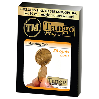 Balancing Coin (50 cents Euro) by Tango - Trick(E0048) - Got Magic?