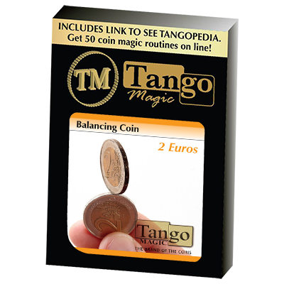 Balancing Coin (2 Euros) by Tango - Trick(E0050) - Got Magic?
