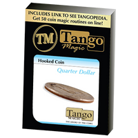 Hooked Coin Quarter by Tango - Trick (D0065) - Got Magic?