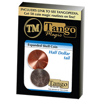 Expanded Shell Coin - Half Dollar (Tail)(D0002) by Tango - Trick - Got Magic?