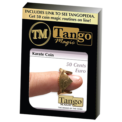 Karate Coin 50 Cents Euro by Tango Magic - Trick (E0060) - Got Magic?
