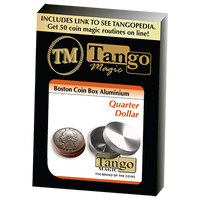 Boston Box (Quarter Dollar Aluminum) by Tango -Trick (A0007) - Got Magic?