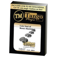 Coin nest of Boxes (Aluminum) by Tango - Trick (A0021) - Got Magic?