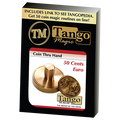 50 cents Euro Thru Hand by Tango - Trick (E0057)