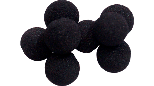 Mini Super Soft Sponge Ball (Black) Bag of 8 from Magic by Gosh - Got Magic?