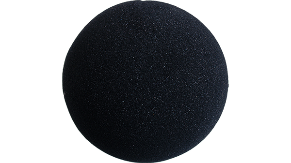 4 inch Super Soft Sponge Ball (Black) from Magic by Gosh (1 each) - Got Magic?