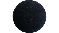 4 inch Regular Sponge Ball (Black) from Magic by Gosh (1 Each) - Got Magic?