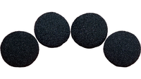 1.5 inch Super Soft Sponge Balls (Black) Pack of 4 from Magic by Gosh - Got Magic?