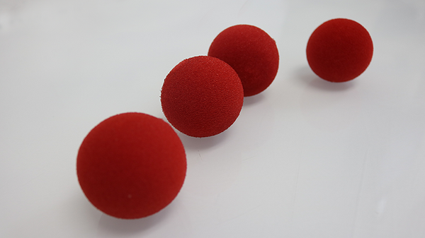 2 inch Sponge Ball (Red) 4 pack by Loftus - Got Magic?