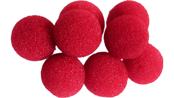 Mini Regular Sponge Ball (Red) Bag of 8 from Magic by Gosh - Got Magic?