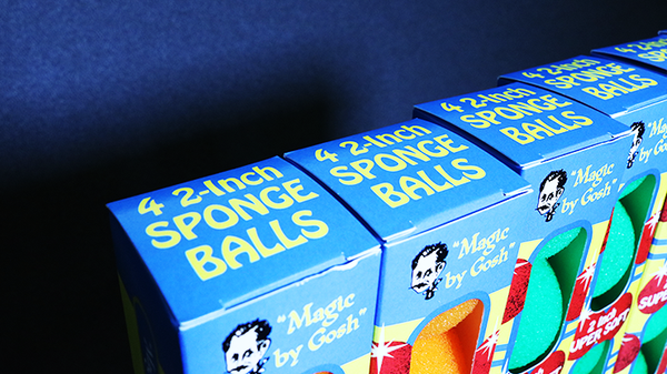 2 inch Super Soft Sponge Ball (Assorted Colors) 12 Pack from Magic by Gosh - Got Magic?
