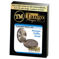 Expanded Shell Coin - Morgan Dollar (D0008)(Head) by Tango - Trick - Got Magic?