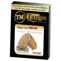 Flipper Coin Pro 2 Euro/50 cent Euro by Tango -Trick (E0079) - Got Magic?