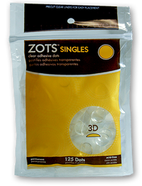 Sticky Dots 3D (125 dots 1/2" diameter) Bag of Singles - Got Magic?