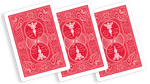 Bicycle Playing Cards 809 Mandolin Red by USPCC - Got Magic?