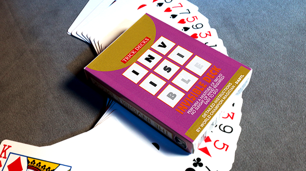 Invisible Deck Bicycle Mandolin (Red) - Got Magic?